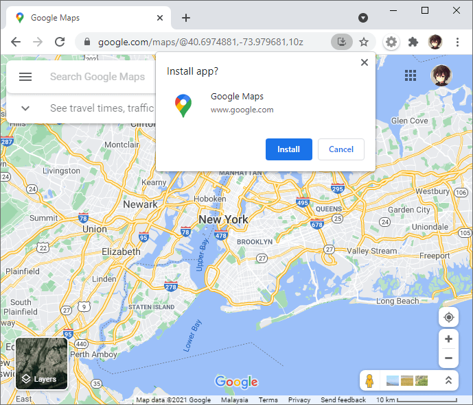 download google maps for windows 10 64 bit
